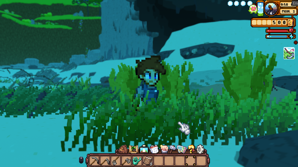 Cornucopia vegetation baking pipeline in Unity editor